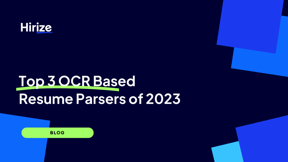 The Top 3 OCR Based Resume Parsers of 2023